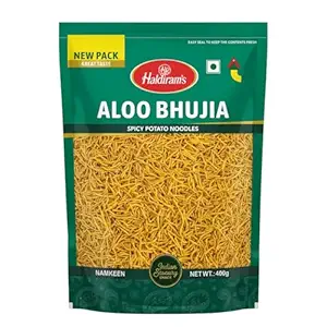 Haldiram’s Namkeen – Aloo Bhujia, 400/420 G (may vary)